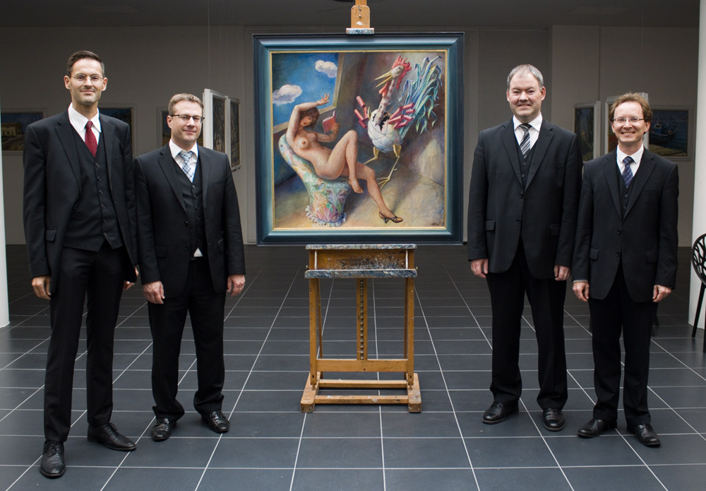 Vokalensemble QuintenZirkel im LETTL-Museum